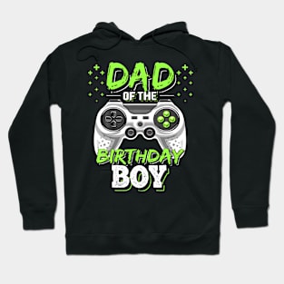 Dad of the Birthday Boy Matching Video Gamer Birthday Party Hoodie